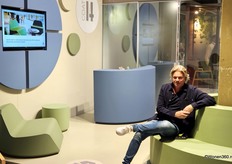 Eltjo Klomp from Coat14, which stands for furniture made of foam rubber with silicone coating.